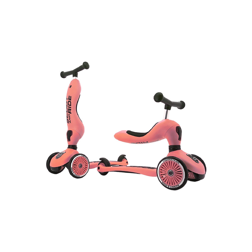 Самокат Scoot&Ride Highwaykick-1 Персик (SR-160629-PEACH) - зображення 3