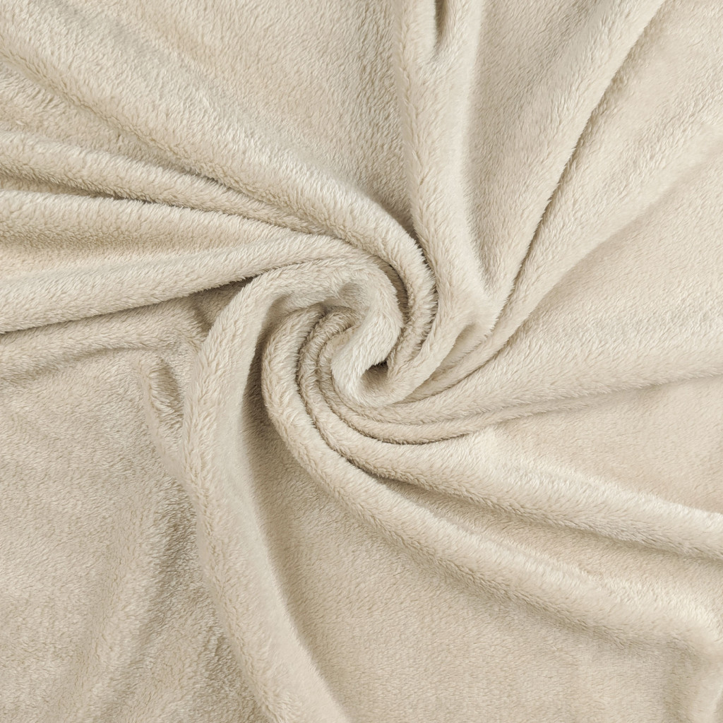 Плед Home Line флісовий Фланель бежевий, 150х195см (164488) - зображення 2