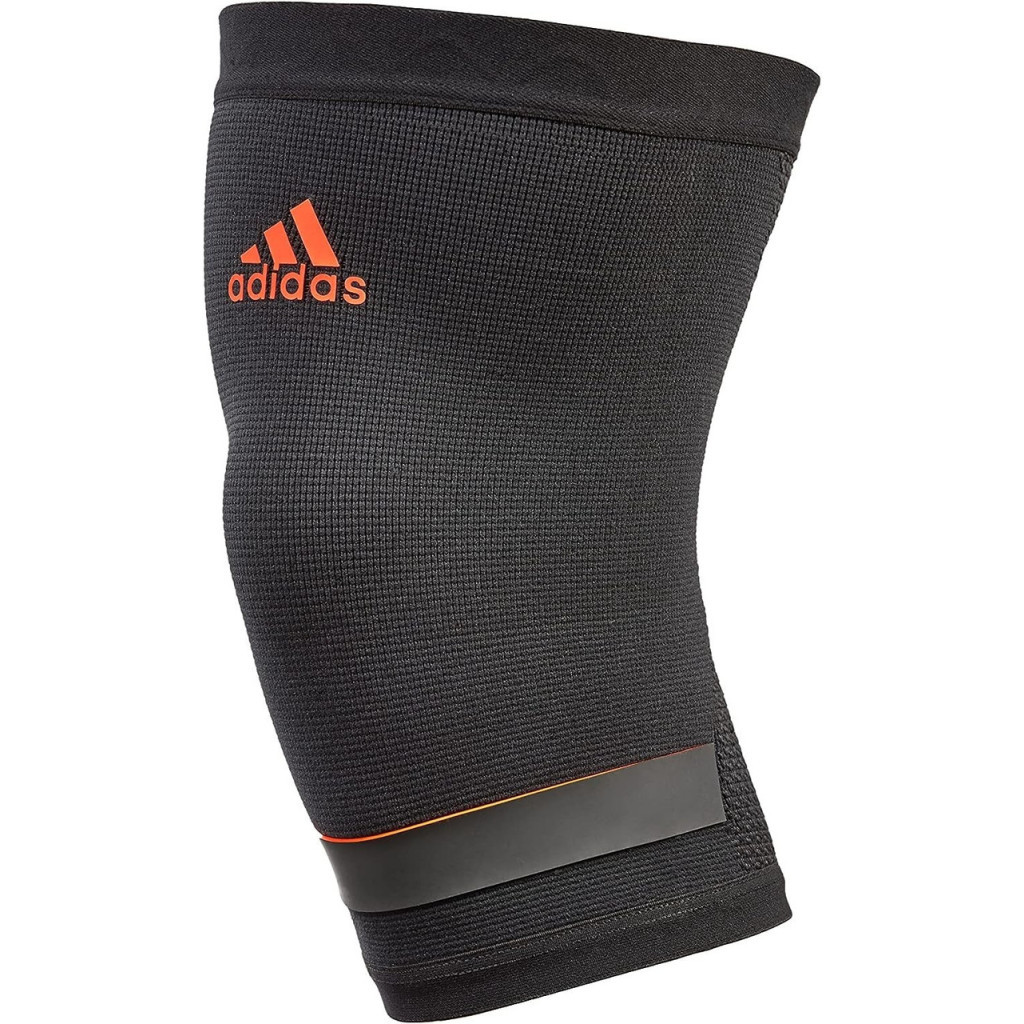 Фіксатор коліна Adidas Performance Knee Support ADSU-13321RD Чорний/Червоний S (885652019323) - зображення 1