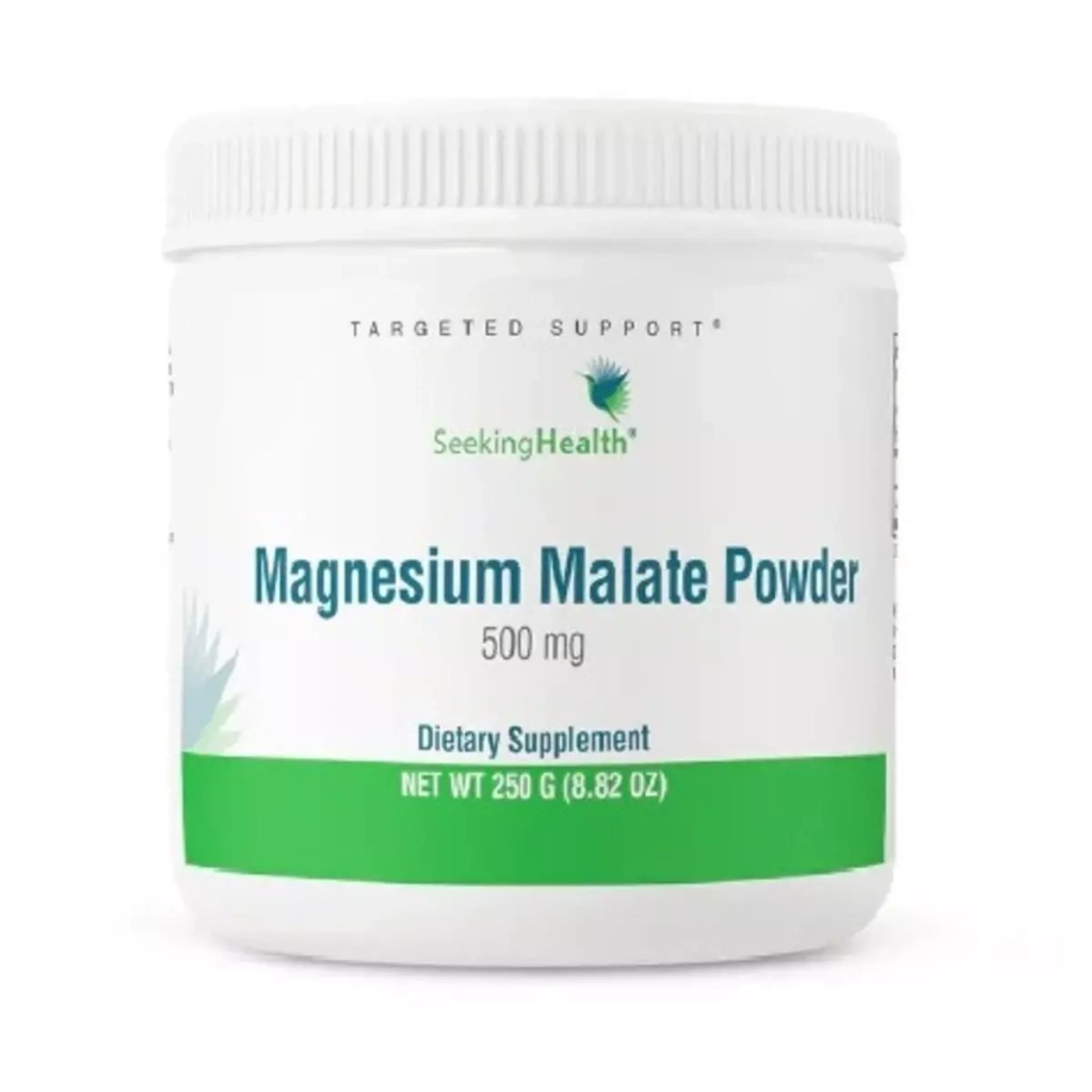 Вітамінно-мінеральний комплекс Seeking Health Коензим Q10 високої абсорбації з Біоперіном, 300 мг, High Absor¶Магній малат у порошку, 500 мг, (SKH-52066) - зображення 1