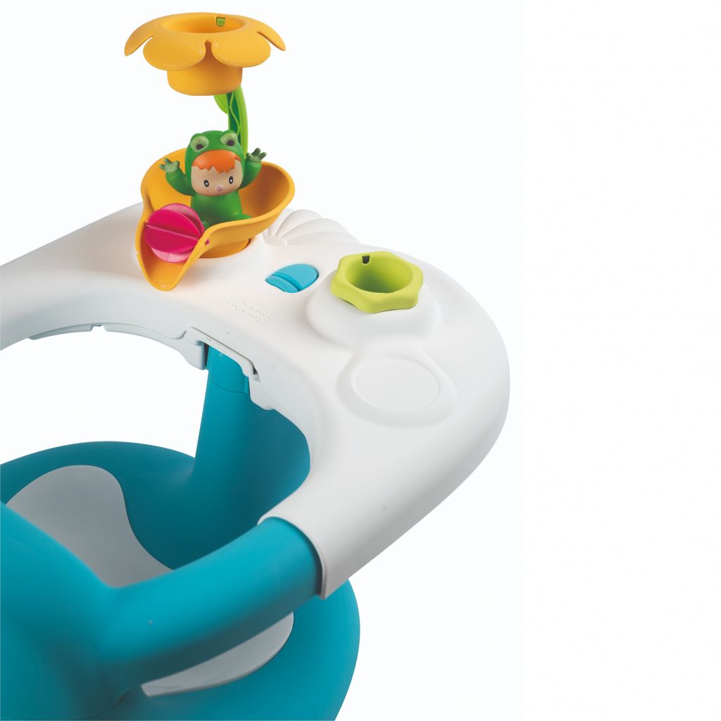 Сидіння у ванну Smoby Cotoons з ігровою панеллю, блакитне (110618) - зображення 2