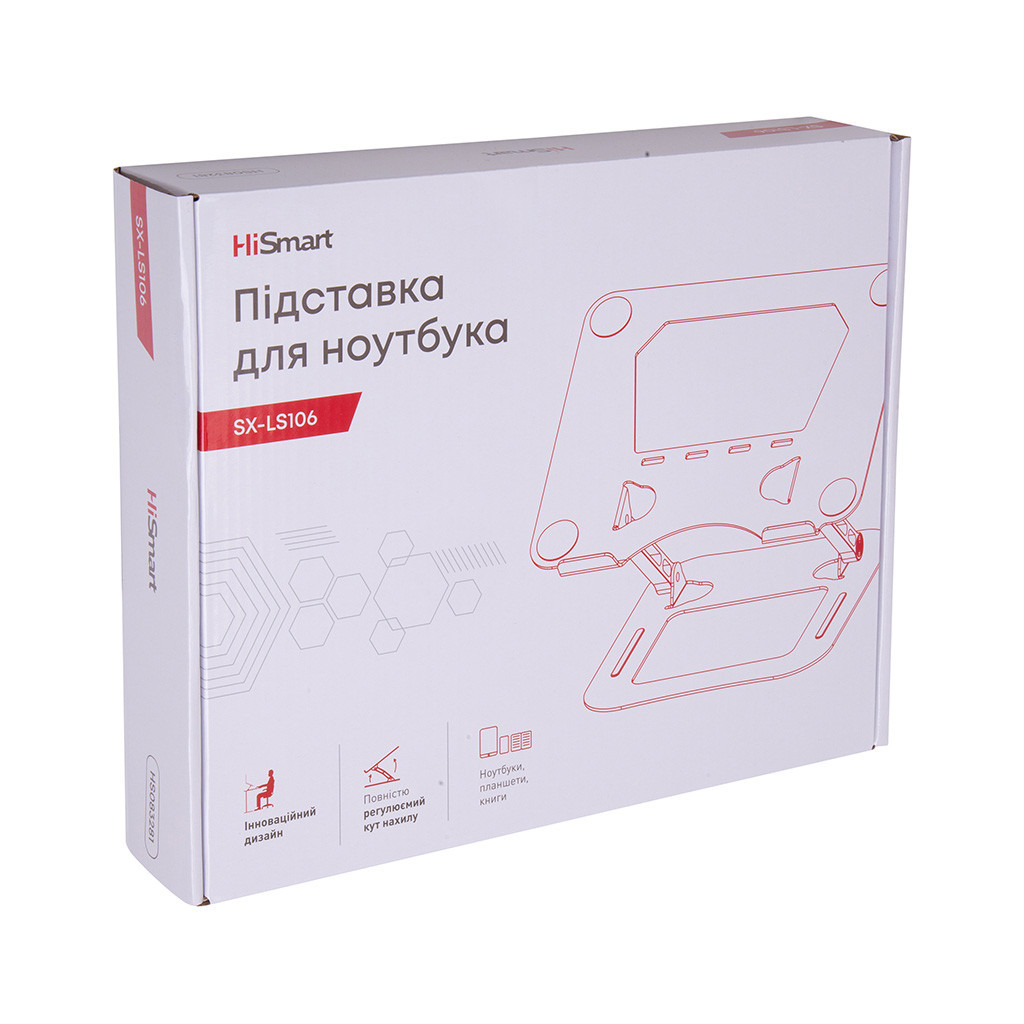 Підставка до ноутбука HiSmart SX-LS106 (HS083281) - зображення 3