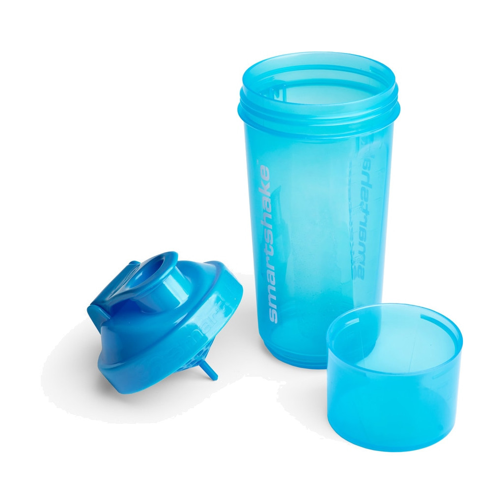 Шейкер спортивний SmartShake Slim 500ml Neon Blue (10253101) - зображення 2