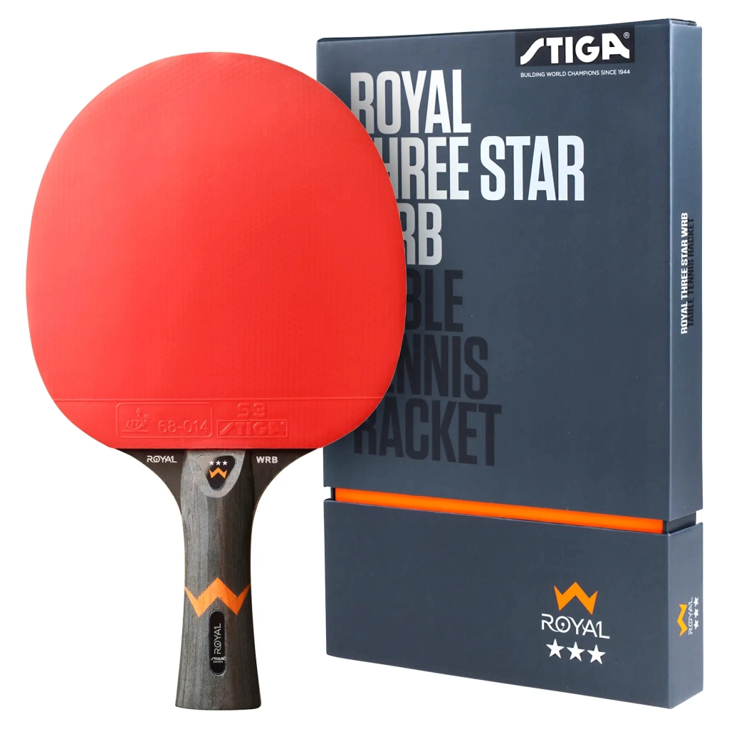 Ракетка для настільного тенісу Stiga Royal WRB 3 Star FL (1213-2818-01) (931153) - изображение 1
