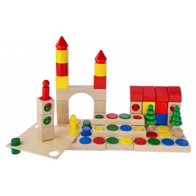 Конструктор Nic cubio дерев'яний 96 ел. (NIC2102) - зображення 6