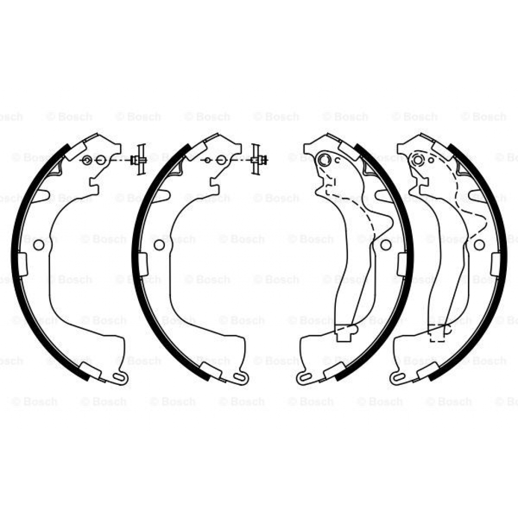 Гальмівні колодки Bosch 0 986 487 955 - зображення 5