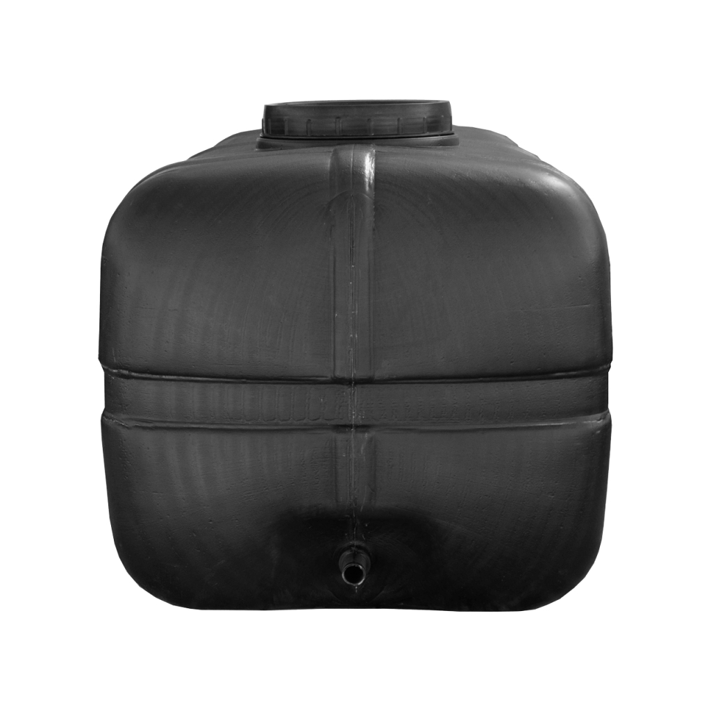 Ємність для води Пласт Бак не харчова 250 л прямокутна чорна видувна (5708) - зображення 2