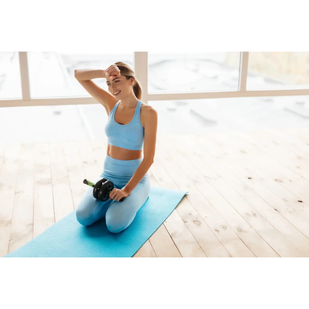 Ролик для преса PowerPlay подвійний Dual-Core Ab Wheel Чорно-зелений (PP_4327_Black/Green) - зображення 9