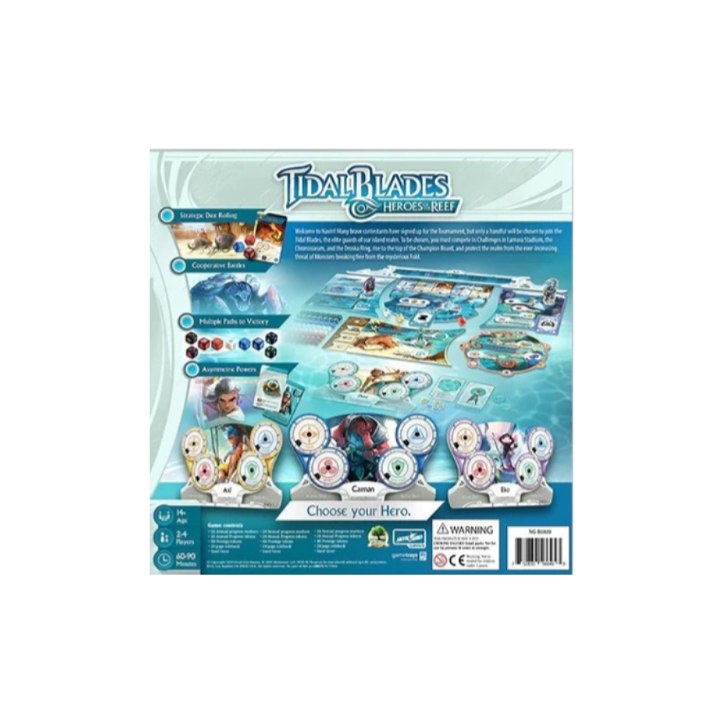 Настільна гра Druid City Games Tidal Blades: Heroes of the Reef, англійська (811949032218) - зображення 3