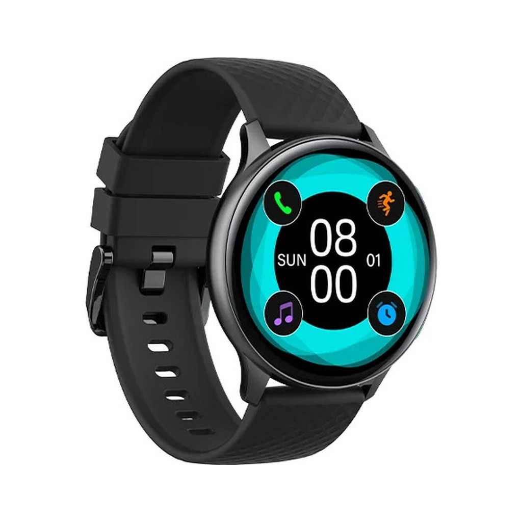 Смарт-годинник iMiki KW66pro Black Silicone Strap - зображення 3