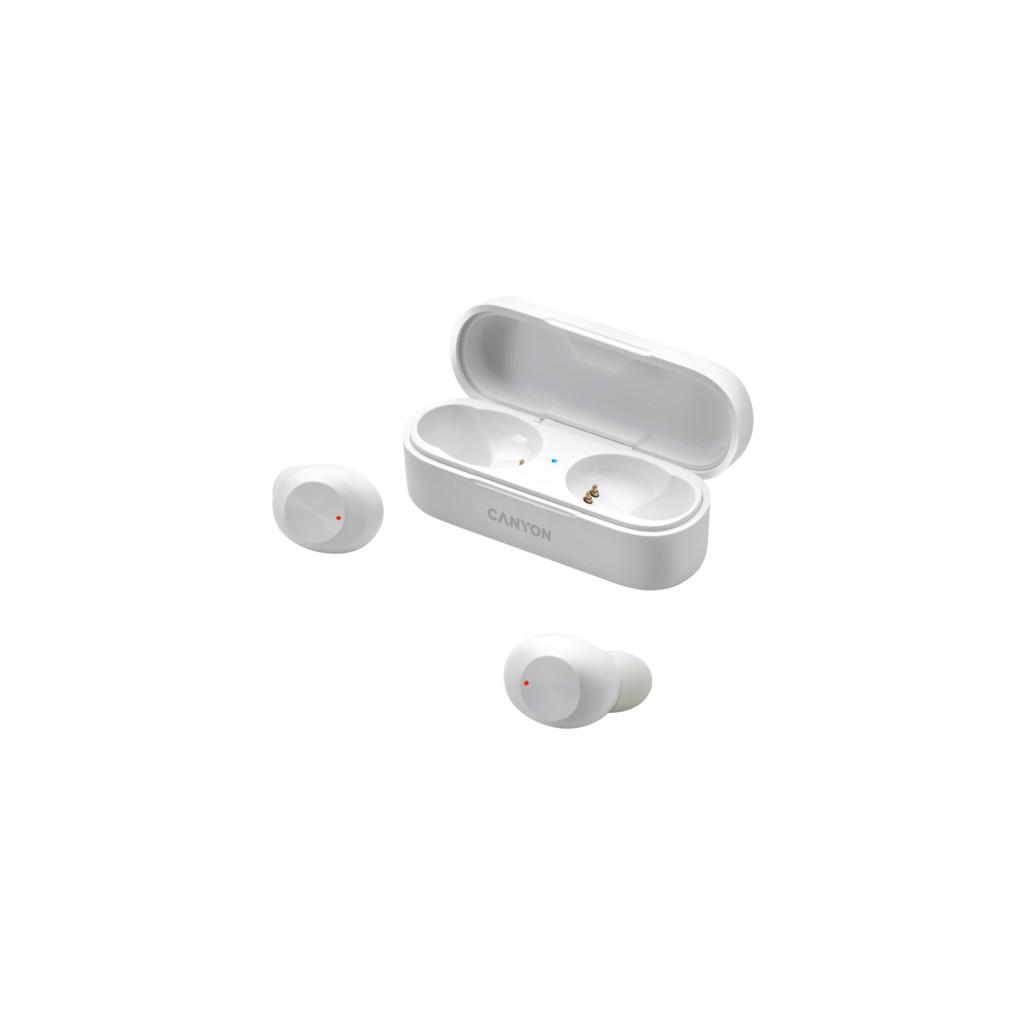 Навушники Canyon TWS-1 White (CNE-CBTHS1W) - зображення 1