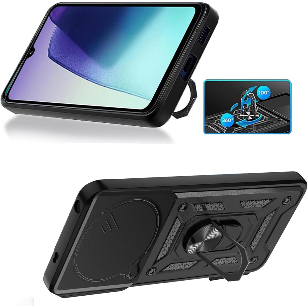 Чохол до мобільного телефона BeCover Military Xiaomi Redmi A4 5G Black (712875) - зображення 4