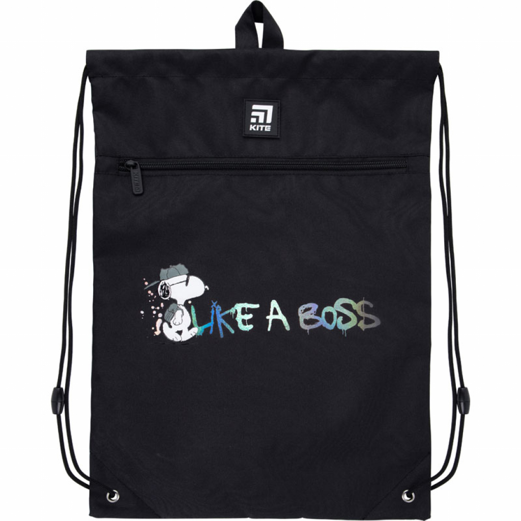 Сумка для взуття Kite Education Snoopy з кишенею (SN21-601M-2) - зображення 1