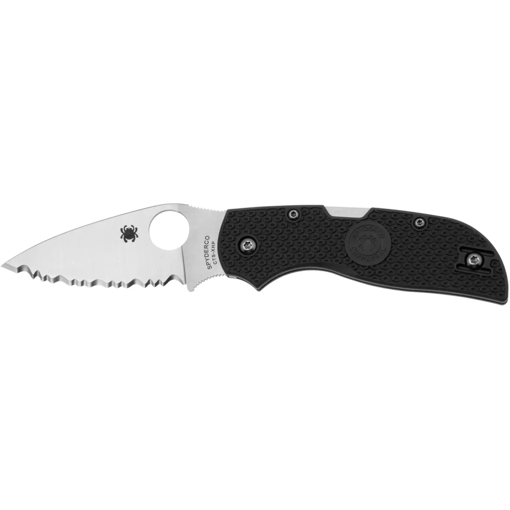 Ніж Spyderco Chaparral CTS XHP FRN Serrated Grey (C152SGY) - зображення 2