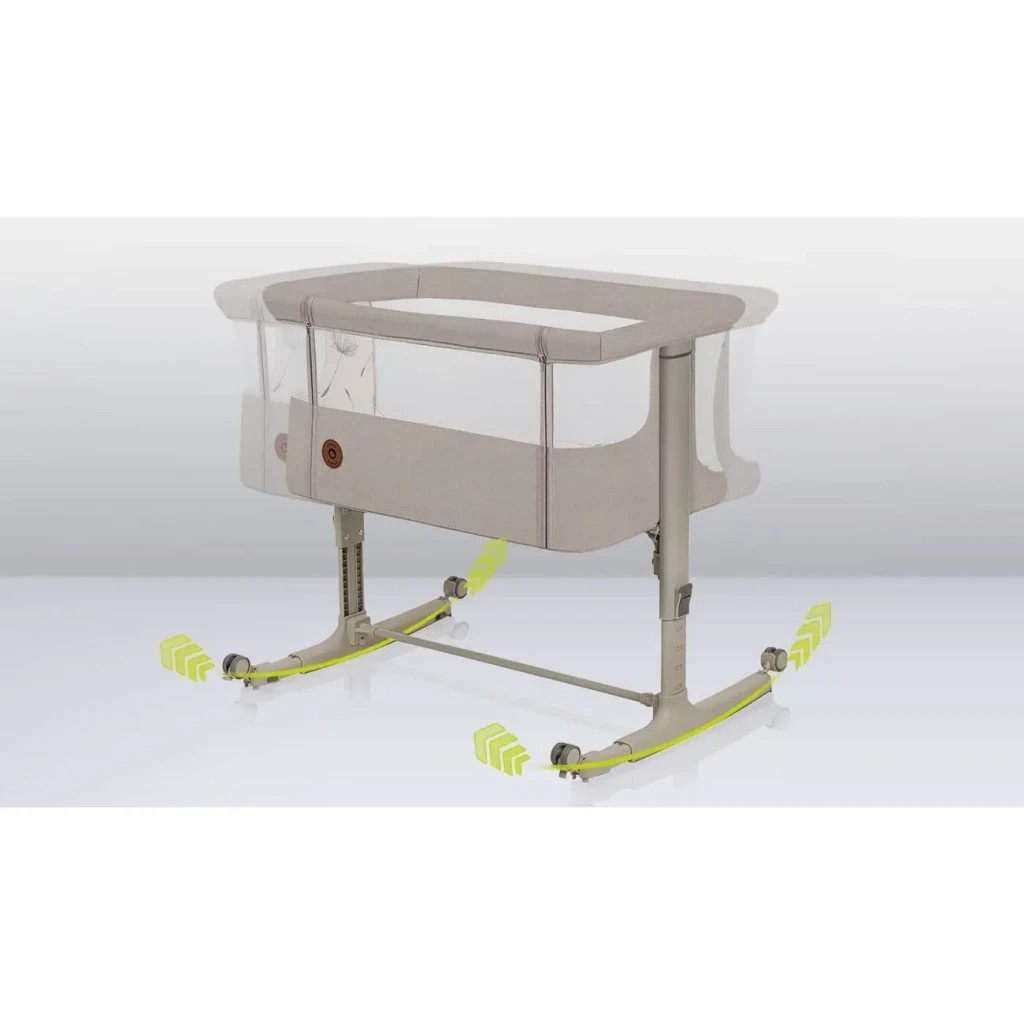 Ліжечко Lionelo приставне Aurora Beige Sand (LO-AURORA BEIGE SAND) - зображення 8