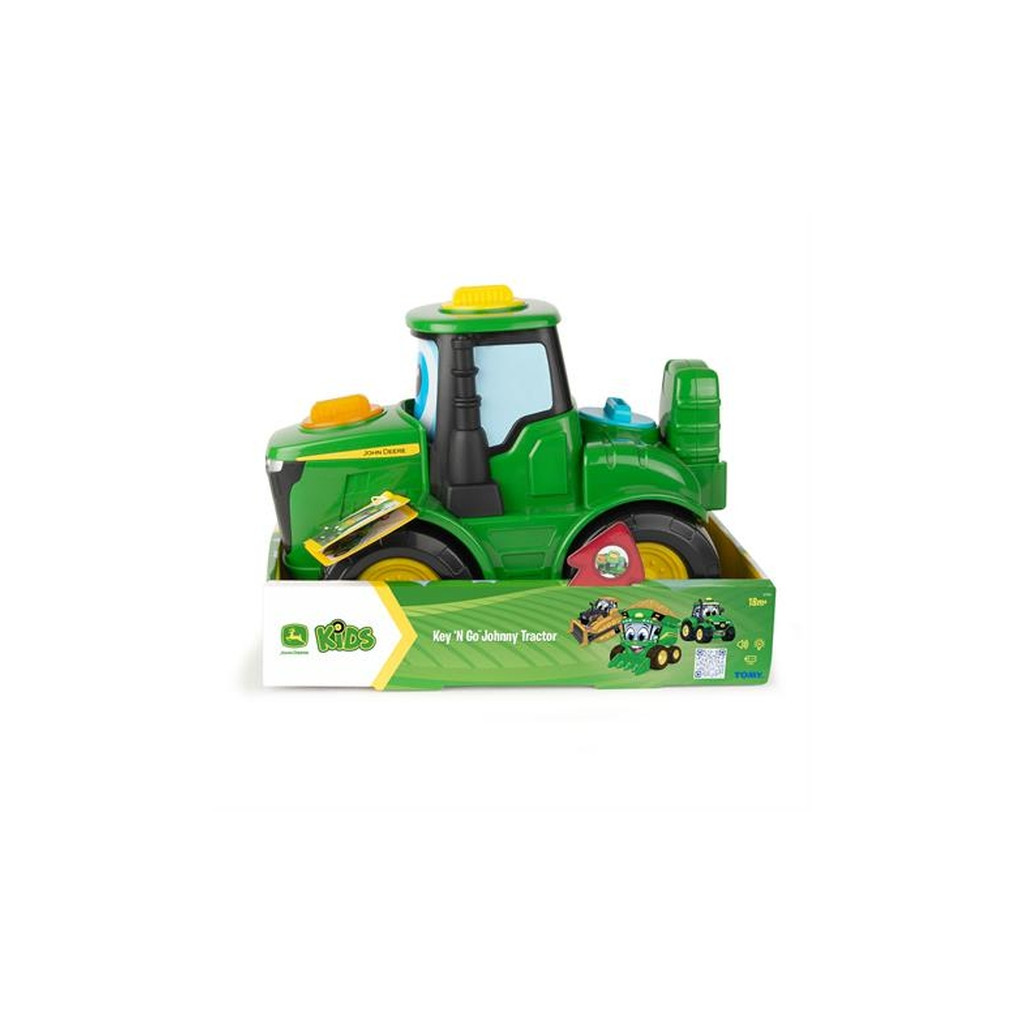 Спецтехніка John Deere Kids трактор зі світлом і звуком (47500) - зображення 8