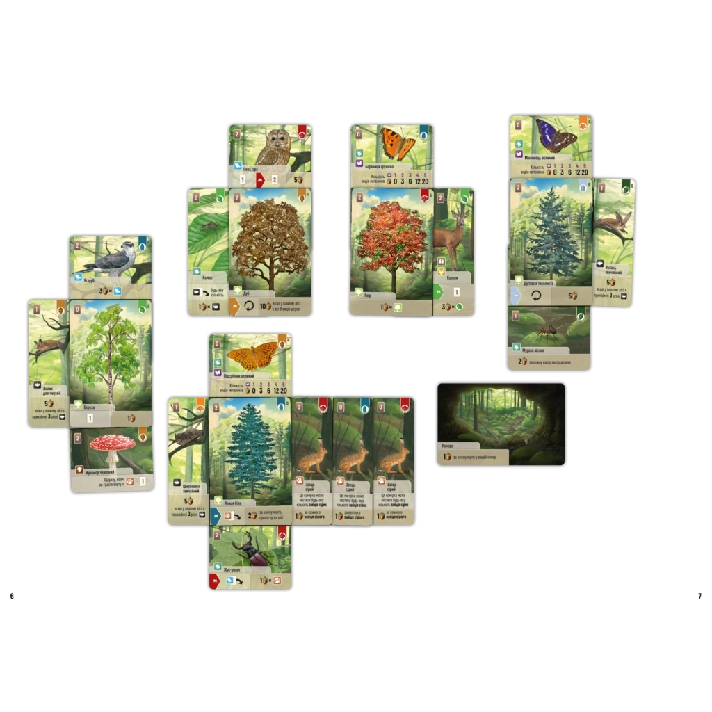 Настільна гра Lord of Boards Лісова метушня (Forest Shuffle) (LOB2329UA) - зображення 2