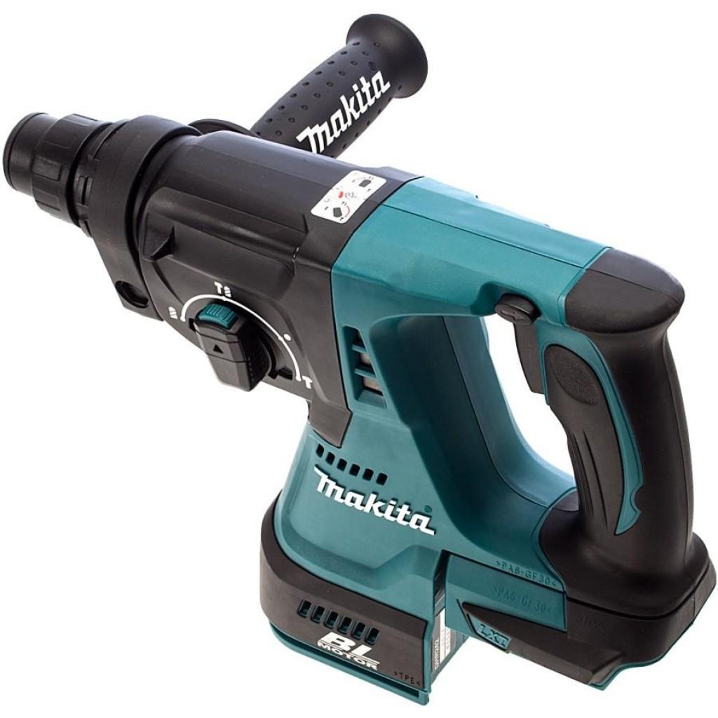 Перфоратор Makita SDS-PLUS LXT, 3Аг х 2шт, Makpac, 2,0Дж, 24мм (DHR242RFJ) - изображение 3