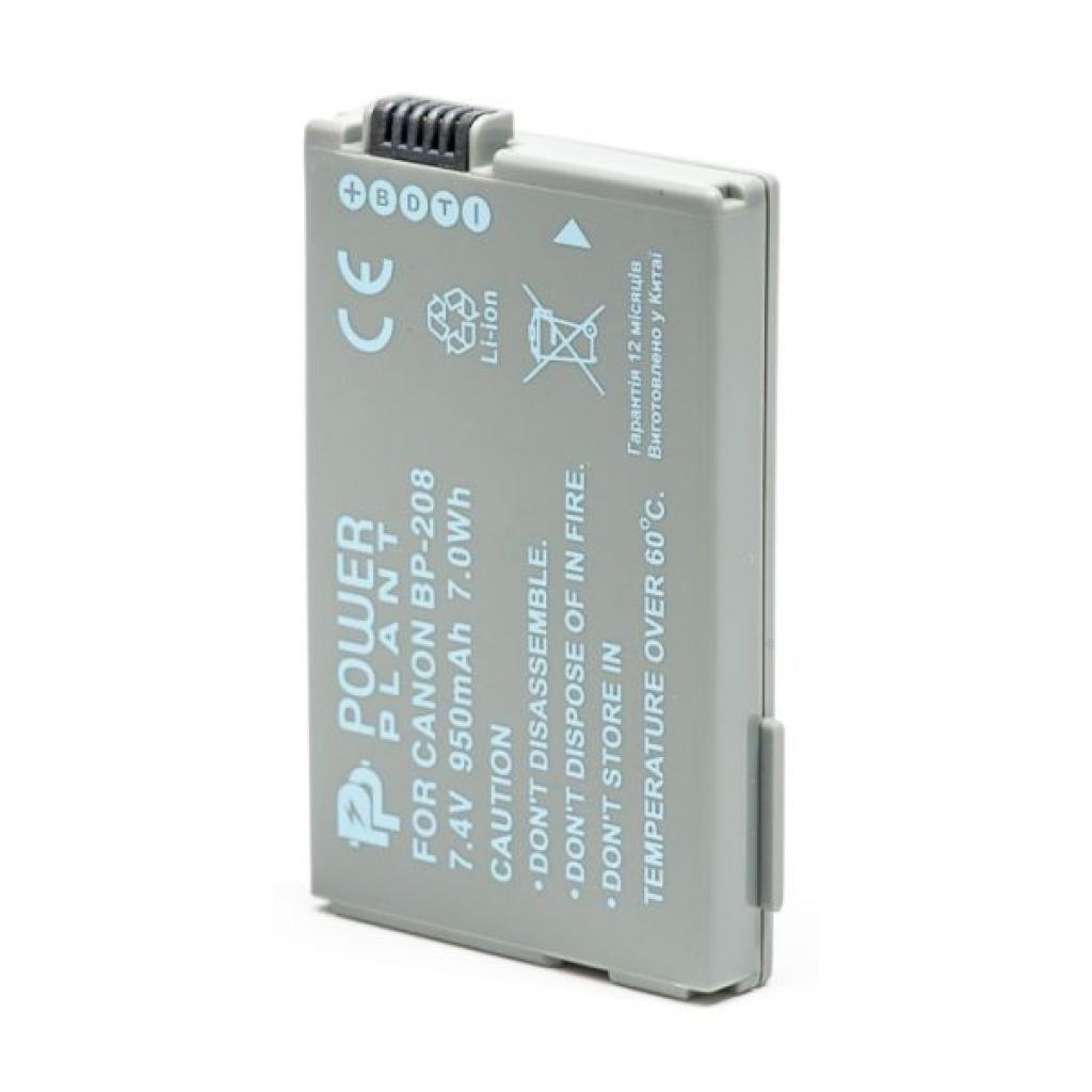 Акумулятор до фото/відео PowerPlant Canon BP-208 (DV00DV1075) - зображення 1