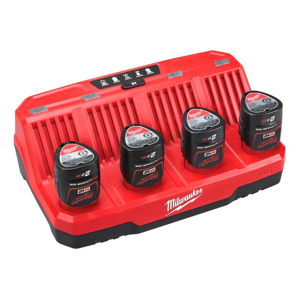 Зарядний пристрій для акумуляторів інструменту Milwaukee M12 C4 (4932430554) - зображення 2