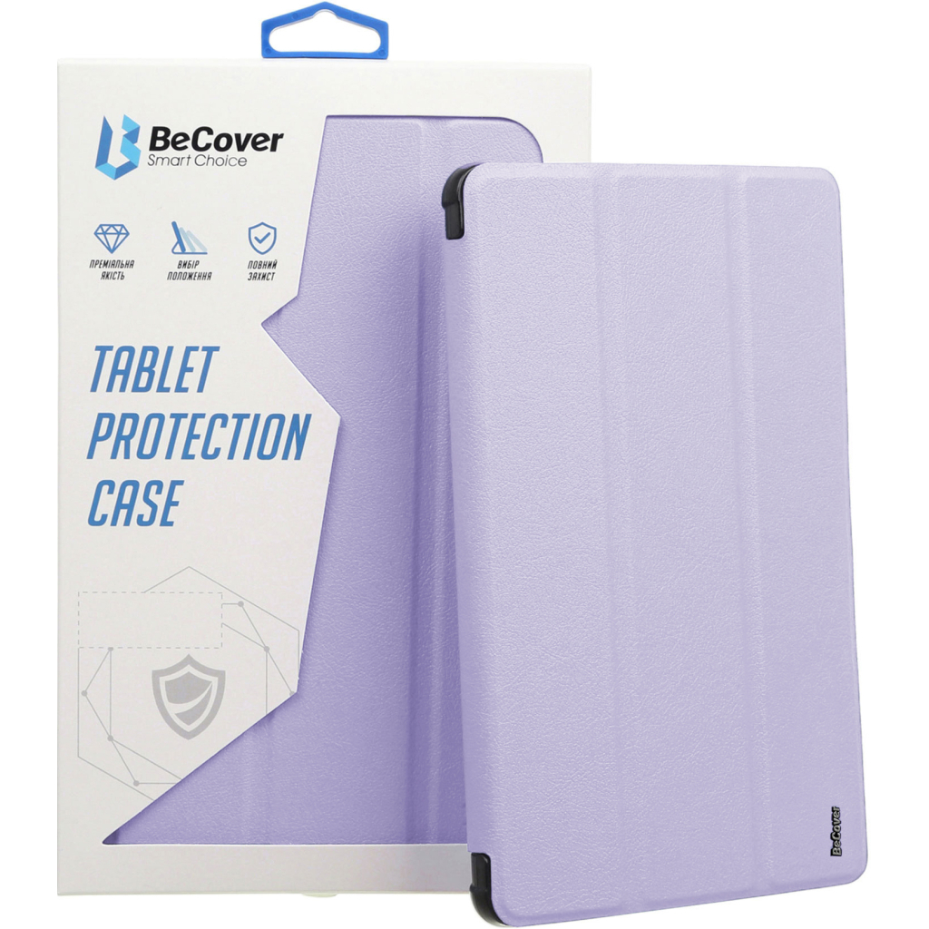 Чохол до планшета BeCover Ultra Slim Origami Transparent Apple iPad Mini 7 2024 Purple (712937) - зображення 6