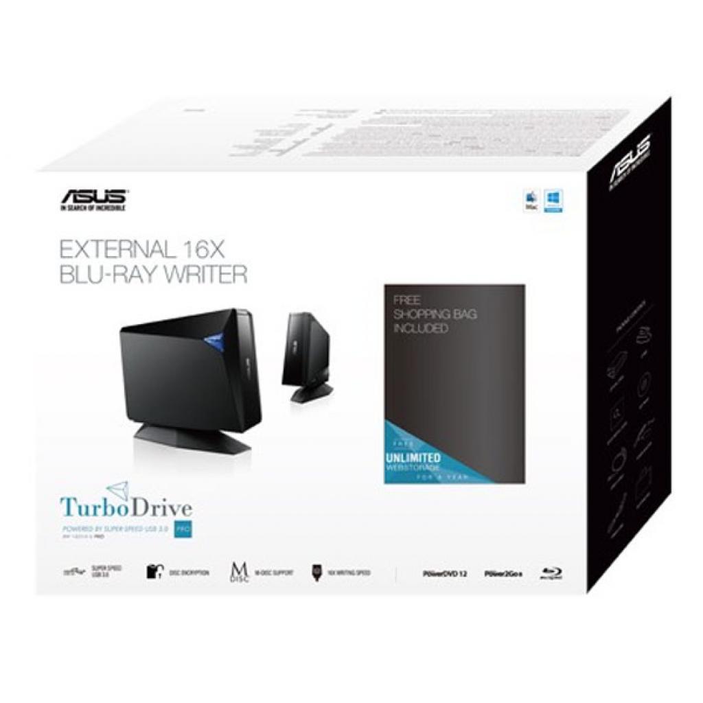 Оптичний привід Blu-Ray ASUS BW-16D1H-U - зображення 4