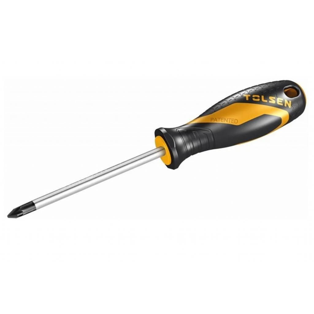 Викрутка Tolsen Ерго хрестова PZ 2х100 мм (20164) - зображення 1