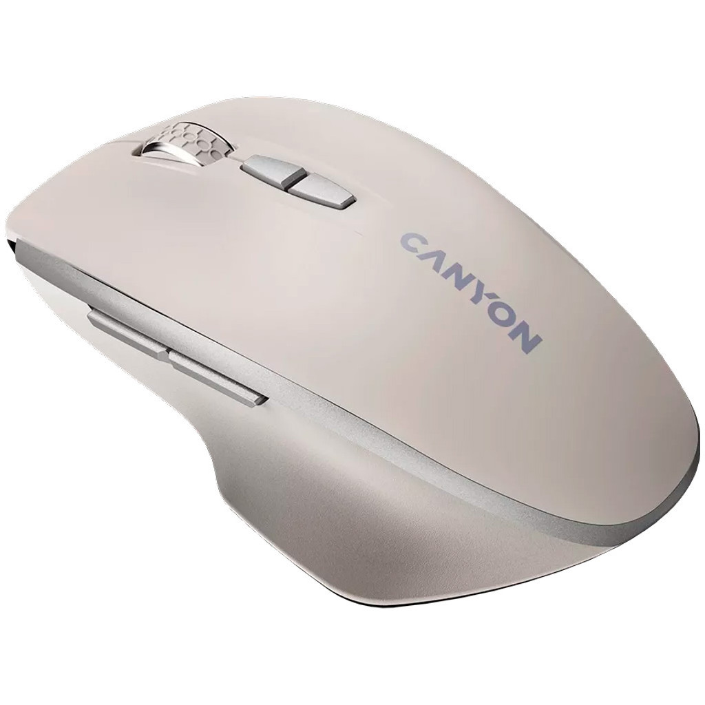 Мишка Canyon MW-21 Wireless Blue LED Cosmic Latte (CNS-CMSW21CL) - зображення 3