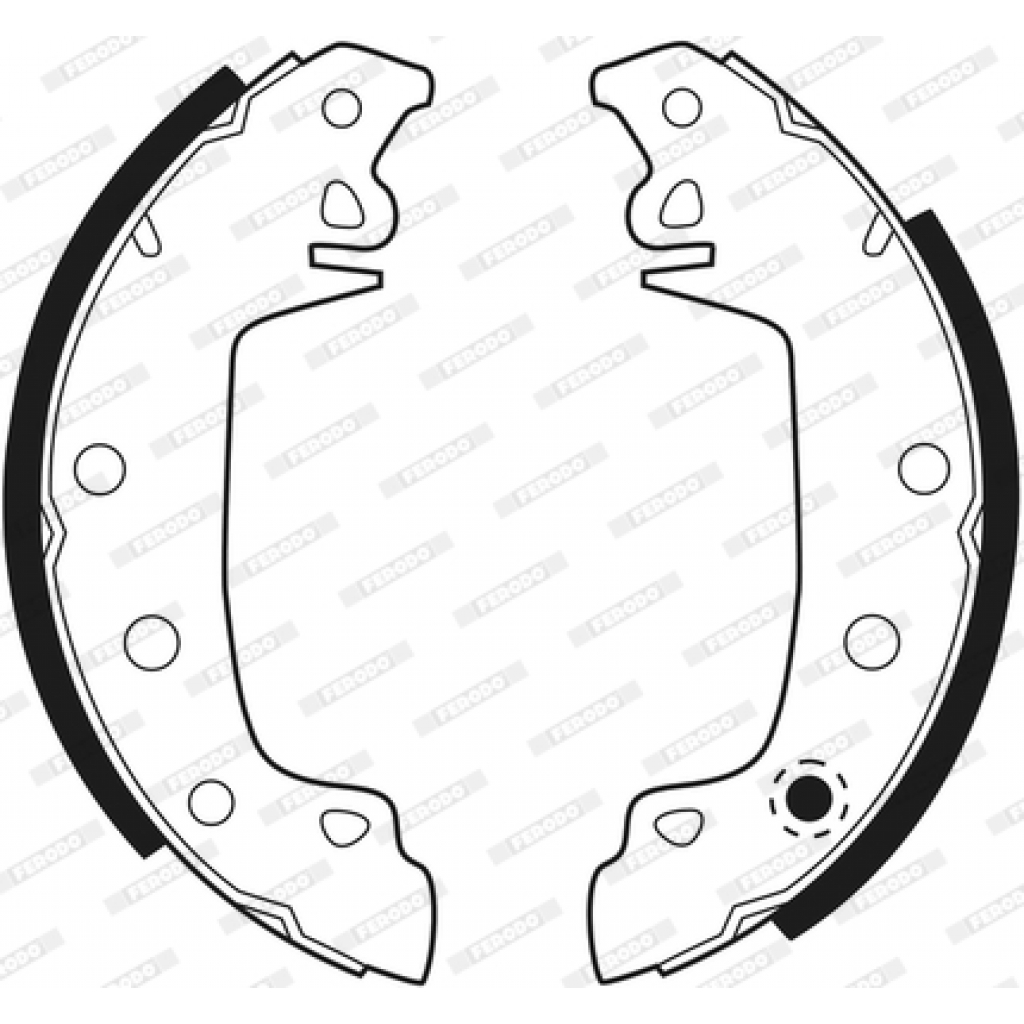 Гальмівні колодки FERODO FSB43 - зображення 3