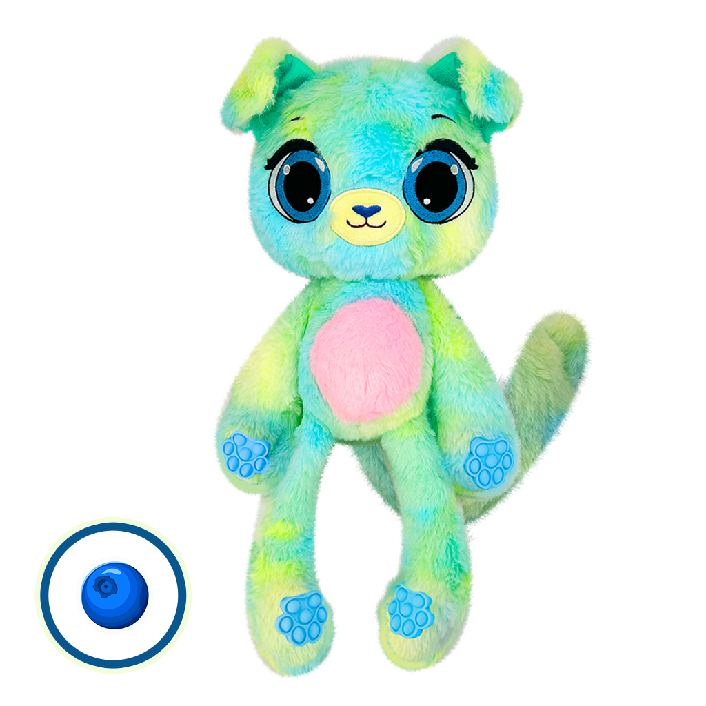 М'яка іграшка Bubble Pops Чорничне цуценя 34 см (2312004/2) - зображення 1