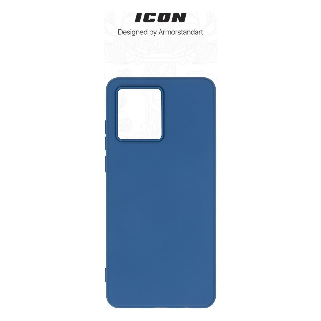 Чохол до мобільного телефона Armorstandart ICON Case Motorola G84 5G Dark Blue (ARM70880) - зображення 3