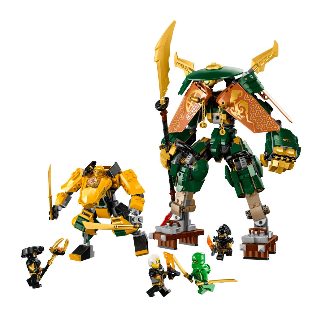 Конструктор LEGO Ninjago Командні роботи ніндзя Ллойда й Арін 764 деталей (71794) - зображення 2