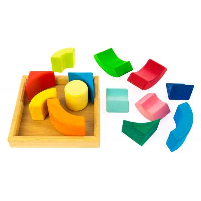 Конструктор Nic дерев'яний Різнокольорове коло (NIC523344) - зображення 2