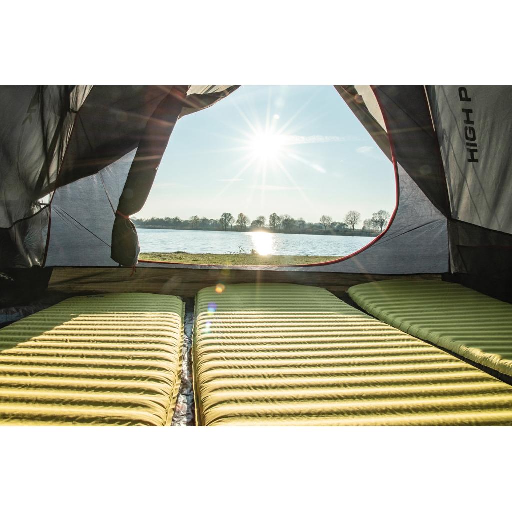 Туристичний килимок High Peak Self Inflating Mat Oregon M 5 cm Citronelle (928511) - зображення 7