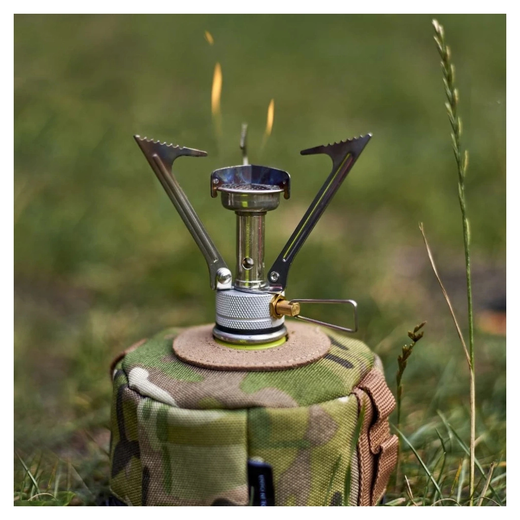 Пальник BRS Набір BRS-1 складний + балон різьбовий бутановий Quest, 450гр (BRS-1Q-G450) - picture 12