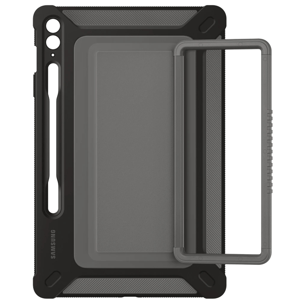 Чохол до планшета Samsung Tab S9 FE+ Outdoor Cover Titan (EF-RX610CBEGWW) - зображення 4