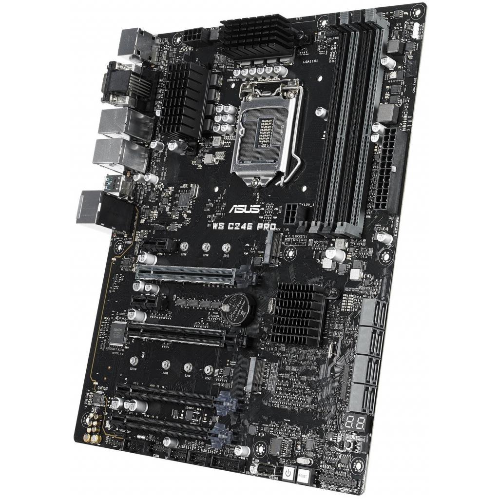 Серверна материнська плата ASUS WS C246 PRO - зображення 4