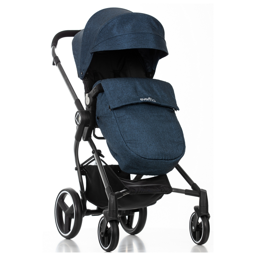 Коляска Evenflo Vesse E007BR синя (6910806231505) - зображення 7