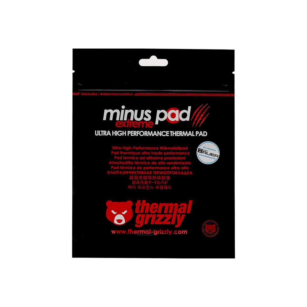 Термопрокладка Thermal Grizzly Minus Pad Extreme 120x20x0.5 mm (TG-MPE-120-20-05-R) - зображення 3
