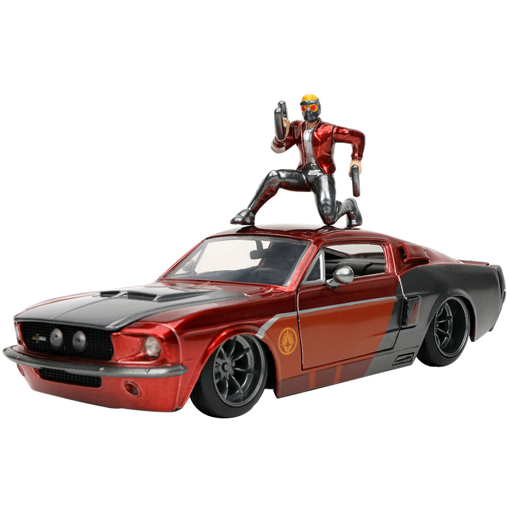 Машина Jada металева Марвел Стражі Галактики Форд Мустанг 1970 з фігуркою Зоряного лорда 1:24 (253225019) - зображення 1