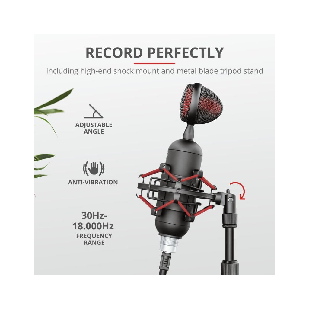 Мікрофон Trust GXT 244 Buzz USB Streaming Microphone Black (23466) - зображення 8