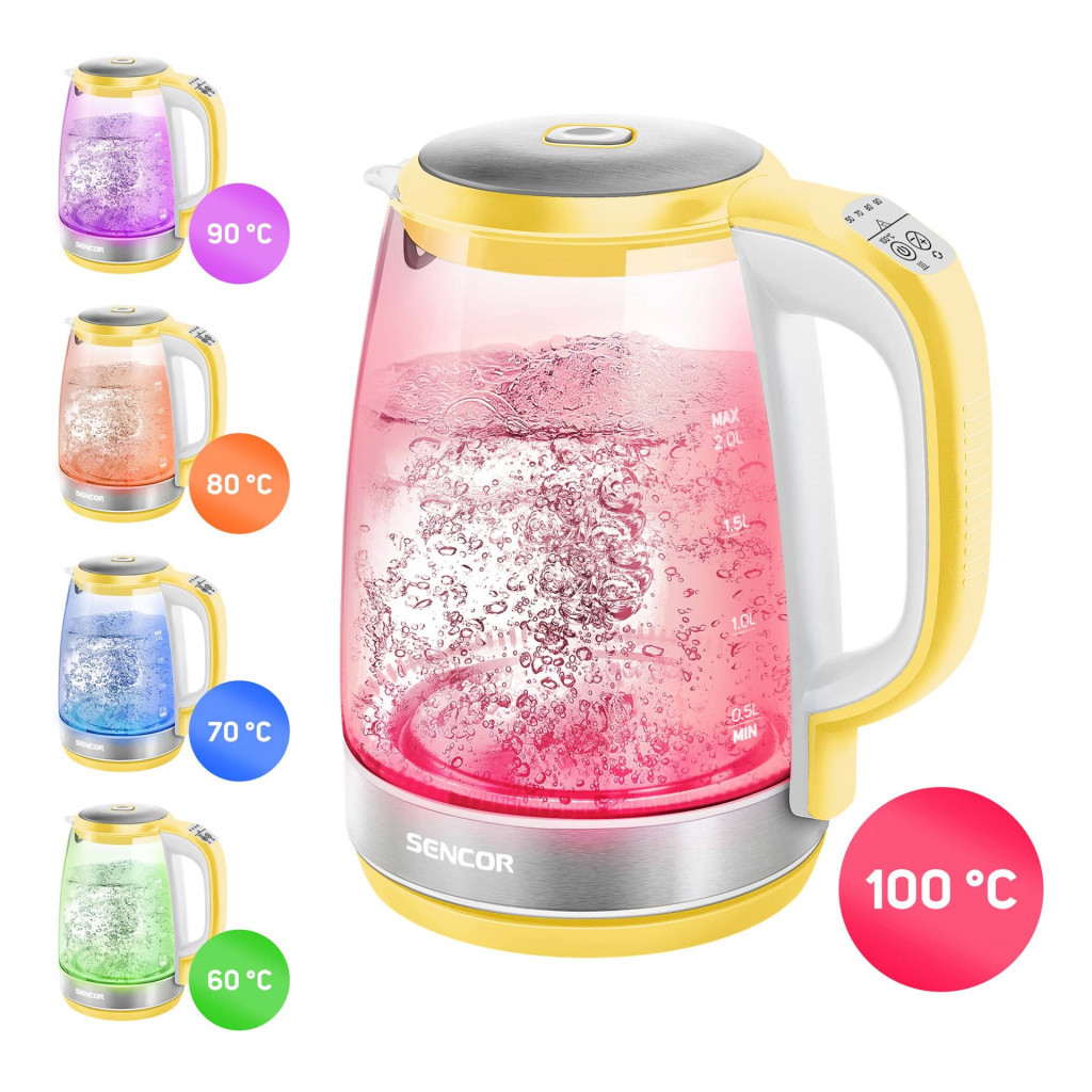 Електрочайник Sencor SWK2196YL - изображение 3