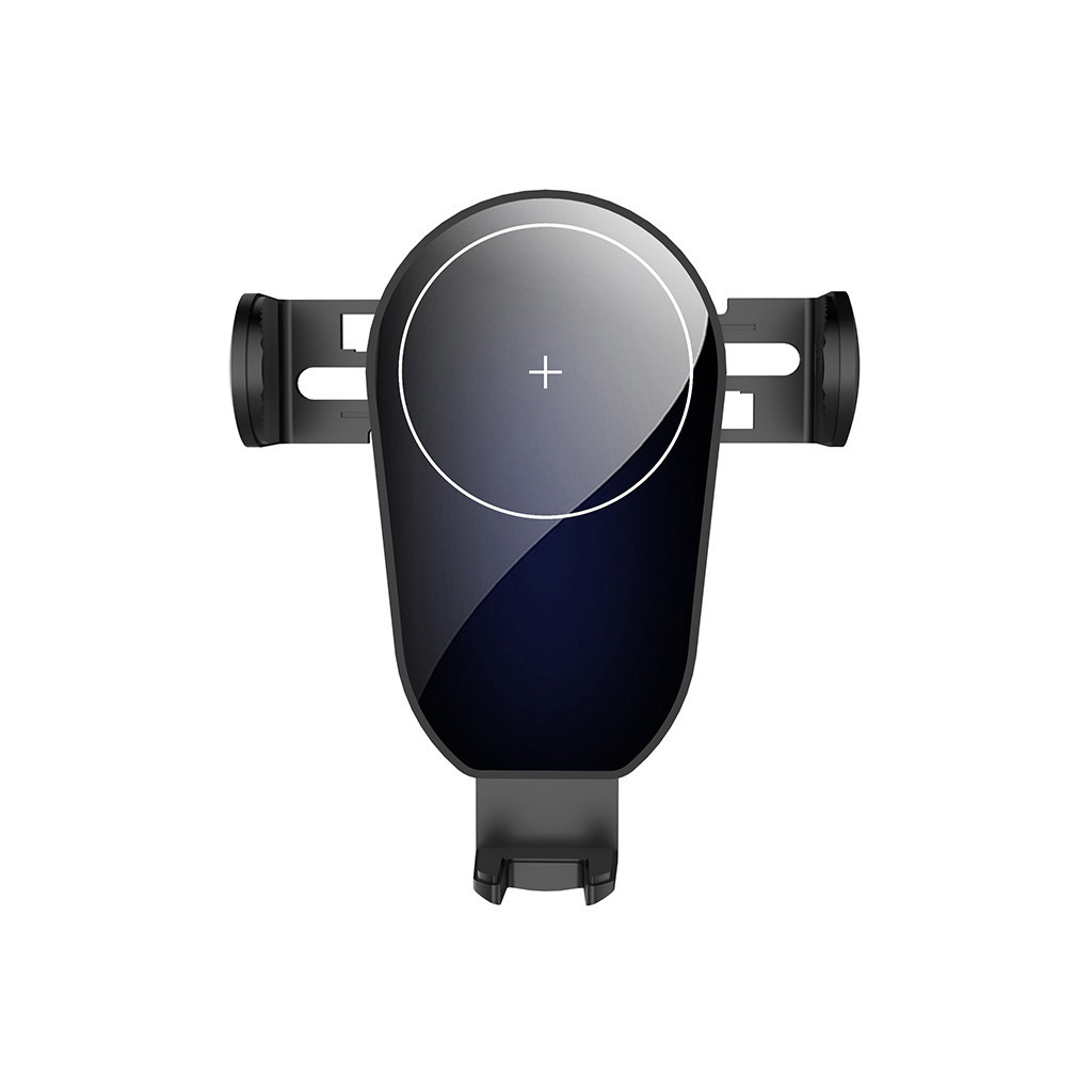 Універсальний автотримач ColorWay AutoSense Car whith Wireless Charger 15W Black (CW-CHAW025Q-BK) - зображення 2