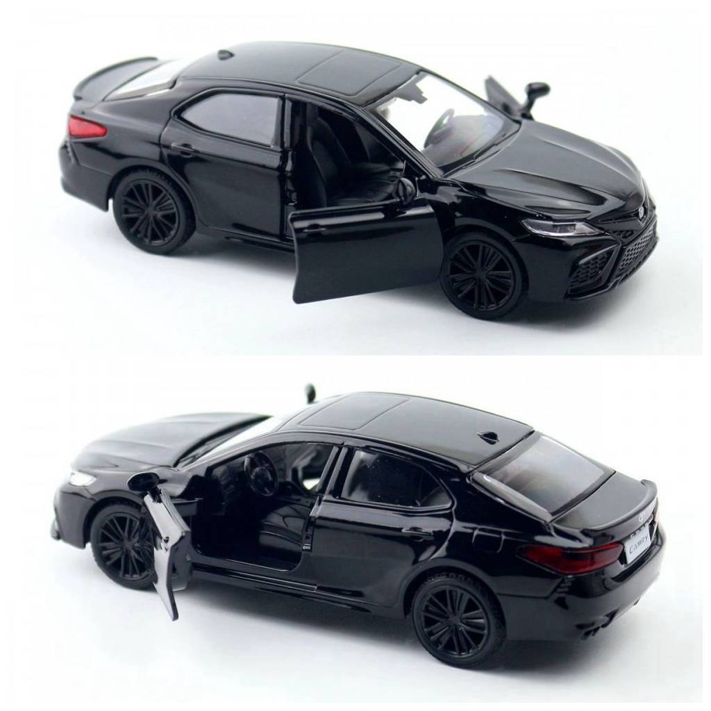 Машина Uni-Fortune TOYOTA CAMRY 2022 чорна (554063M) - зображення 2