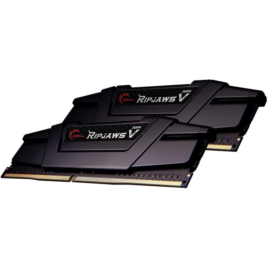 Модуль пам'яті для комп'ютера DDR4 16GB (2x8GB) 4000 MHz RipjawsV Black G.Skill (F4-4000C15D-16GVK) - изображение 2