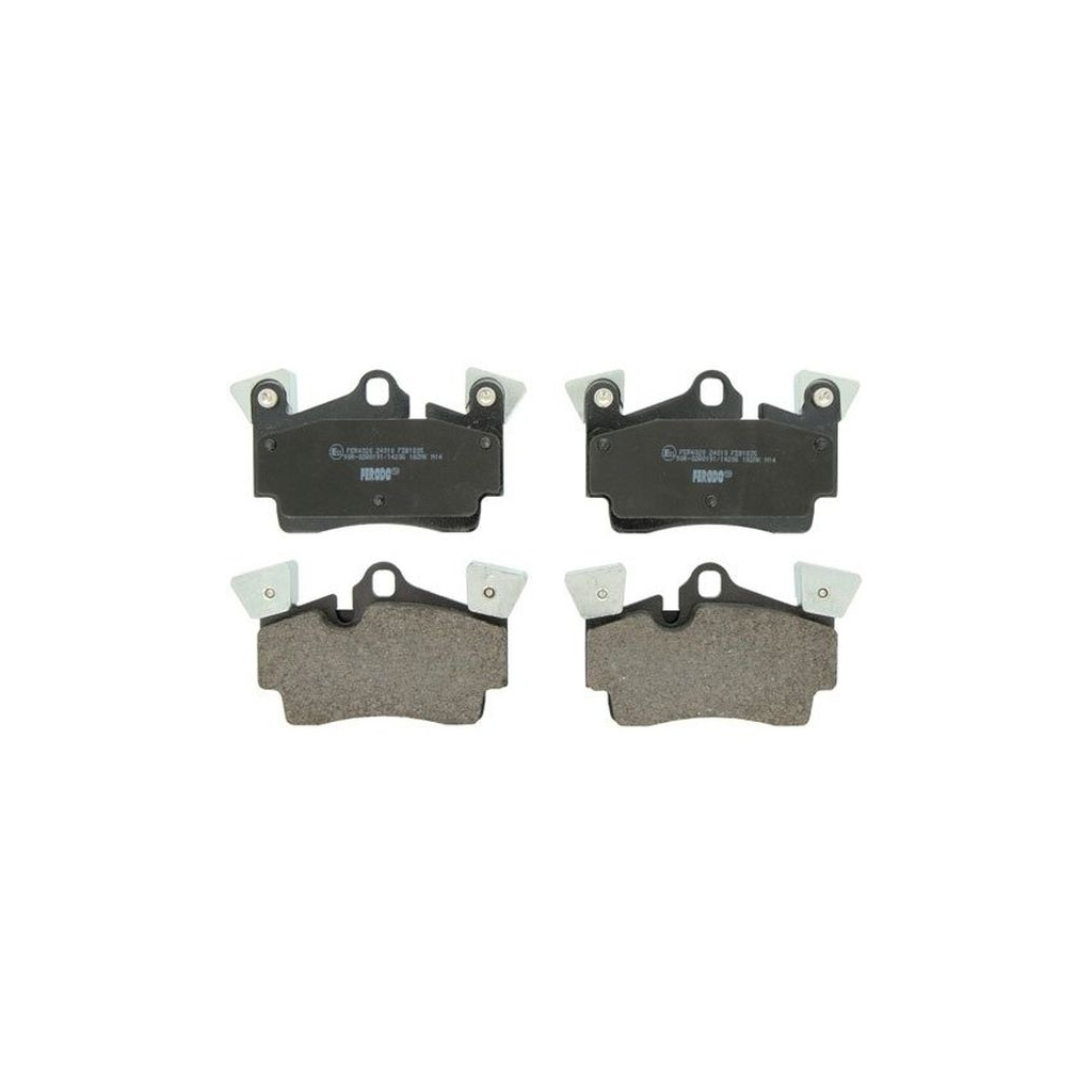 Гальмівні колодки FERODO FDB1835 - зображення 1
