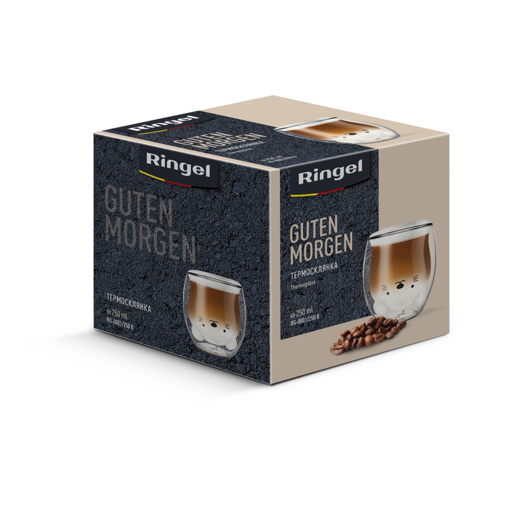 Склянка Ringel Guten Morgen подвійна стінка 250 мл Ведмедик (RG-0001/250 B) - зображення 2