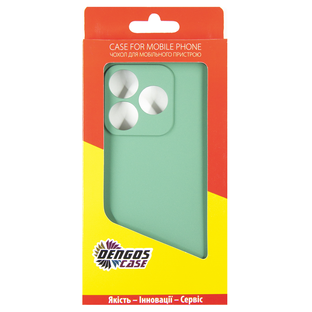 Чохол до мобільного телефона Dengos Soft Realme C63 Mint (DG-TPU-SOFT-64) - зображення 5
