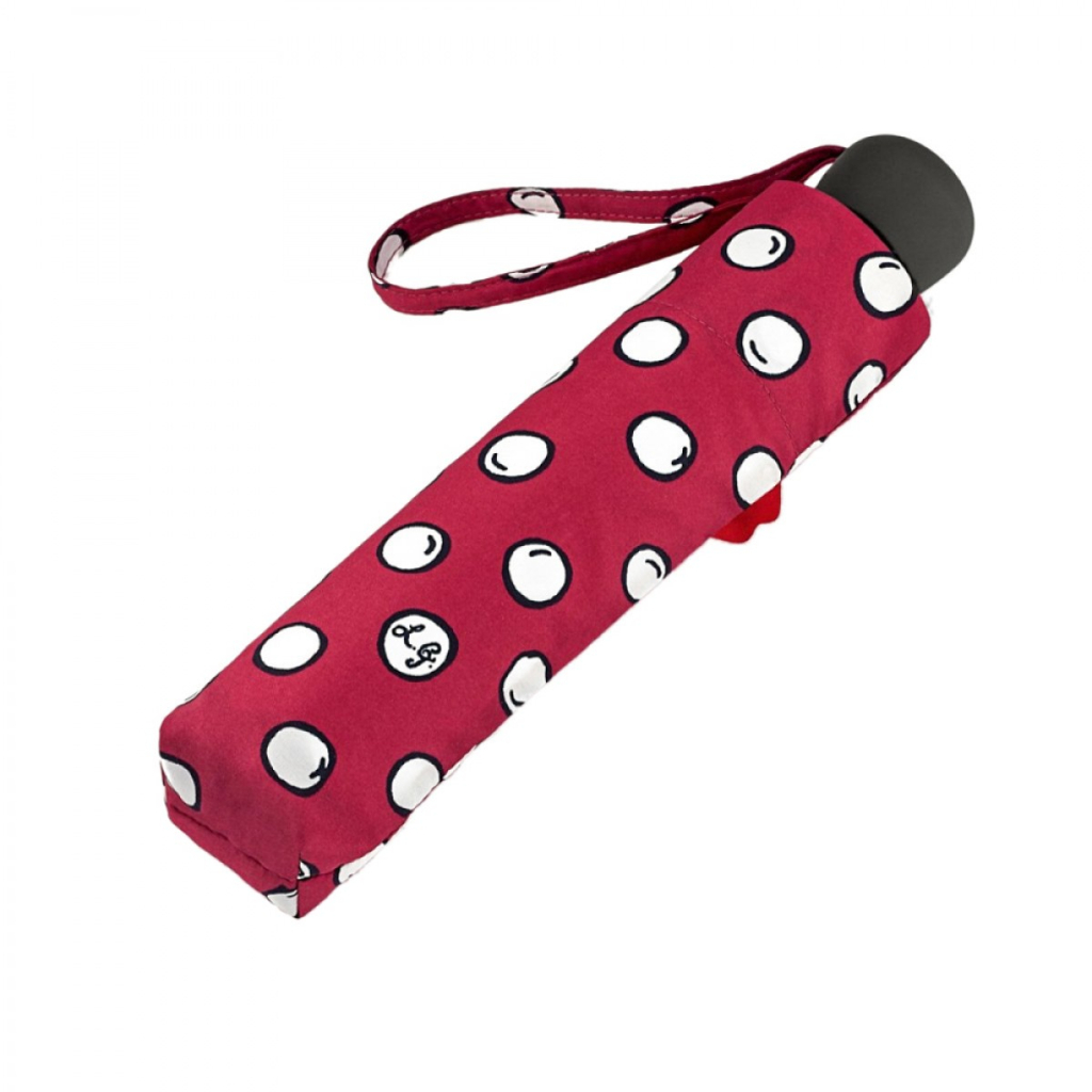 Парасоля Fulton Lulu Guinness Minilite-2 L869 Polka Pearls (L869-038512) - зображення 4