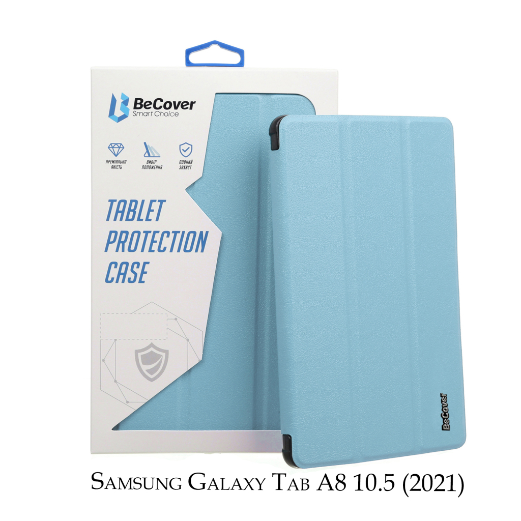 Чохол до планшета BeCover Smart Case Samsung Galaxy Tab A8 10.5 (2021) SM-X200 / SM-X2 (707265) - зображення 1